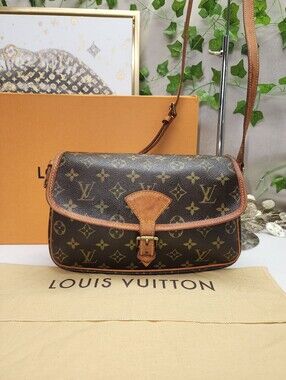 Authentic Louis Vuitton Monogram Sologne With Box, Dust Bag And COA